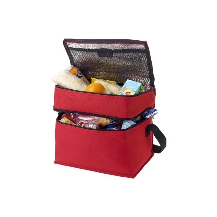 Logo trade promotional products picture of: Oslo cooler bag, red