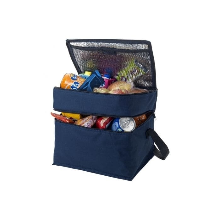 Logo trade promotional items picture of: Oslo cooler bag, dark blue