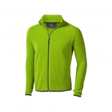 Brossard micro fleece full zip jacket, apple green