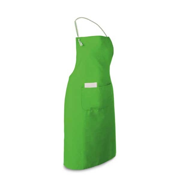 Logo trade advertising product photo of: Apron with 2 pockeyts, light green