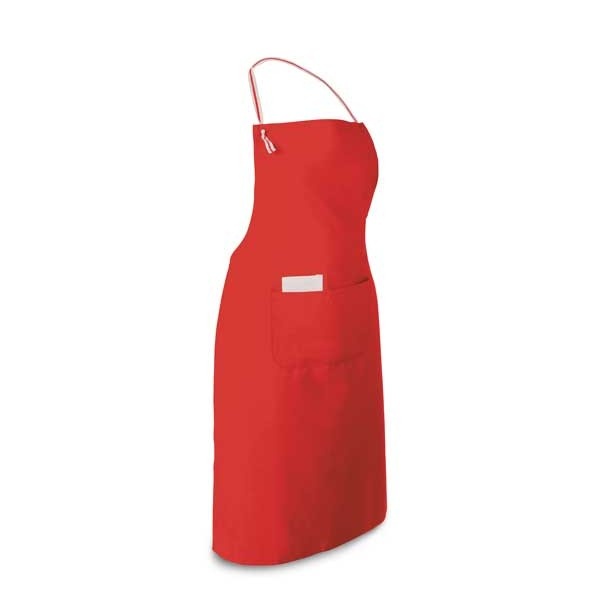 Logotrade corporate gift picture of: Apron with 2 pockets, red