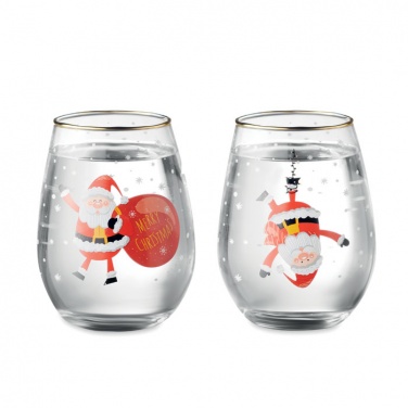 Logotrade advertising products photo of: Christmas glasses set