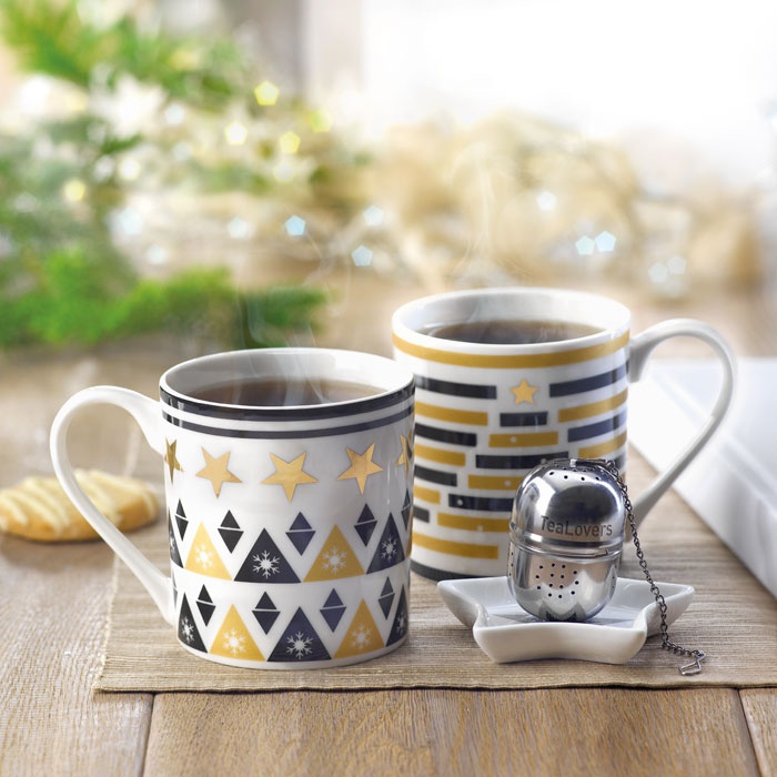 Logotrade promotional gift image of: Ceramic mug set UNIQUE