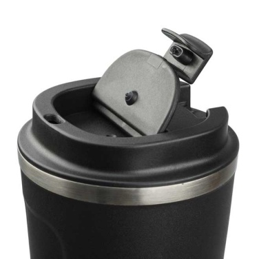 Logo trade advertising products image of: Nordic coffe mug, 350 ml, black
