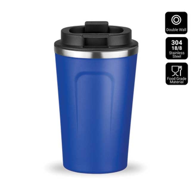Logotrade promotional gift picture of: Nordic coffe mug, 350 ml, blue
