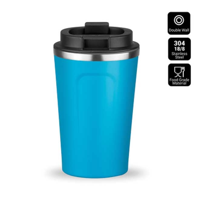 Logotrade promotional gift image of: Nordic coffe mug, 350 ml, turquoise