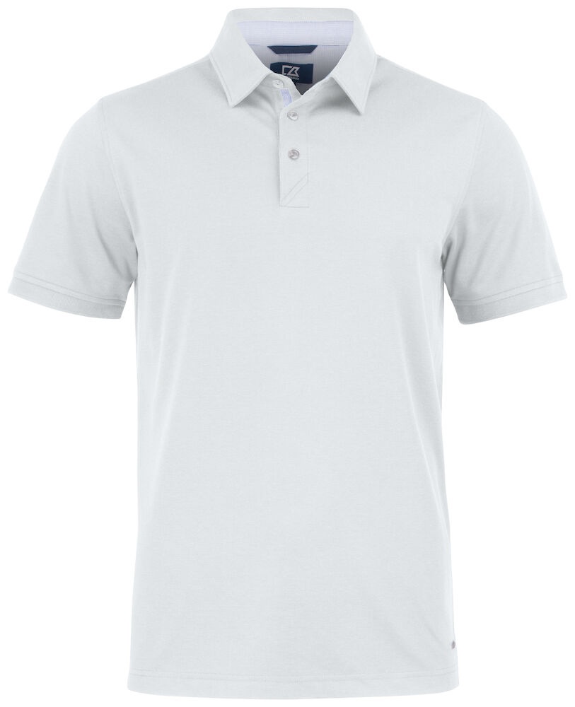 Logotrade business gifts photo of: Advantage Premium Polo Men, white