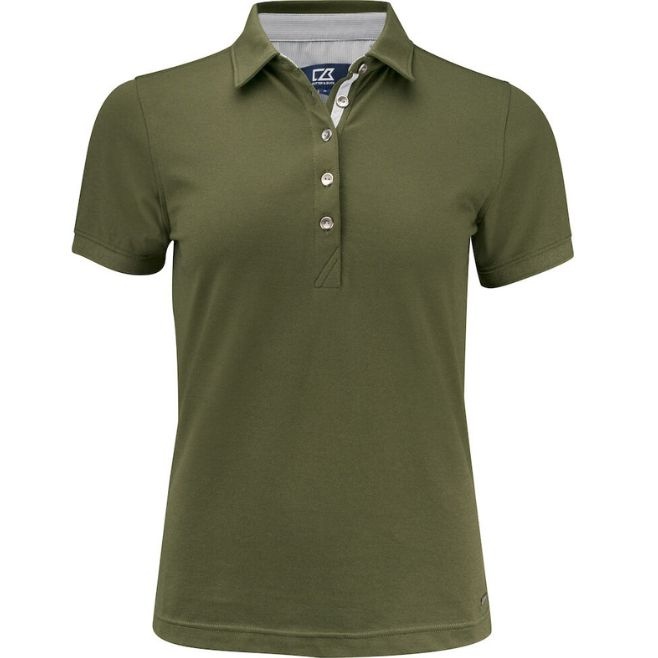 Logotrade promotional item picture of: Advantage Premium Polo Ladies, ivy green