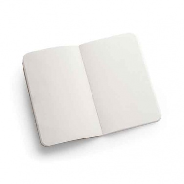 Logo trade promotional giveaways picture of: Teapad A5 notebook, natural