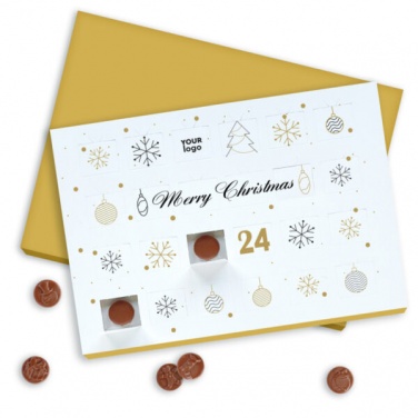 Logo trade promotional merchandise picture of: Christmas Advent Calendar with chocolate