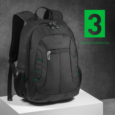 Logo trade promotional gifts picture of: Backpack City 15", black/green