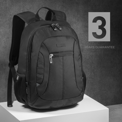 Logo trade promotional merchandise picture of: Backpack City 15", black/grey