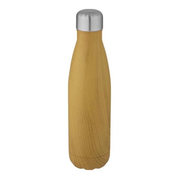 Logo trade promotional product photo of: Cove vacuum insulated stainless steel bottle, 500 ml, lightbrown