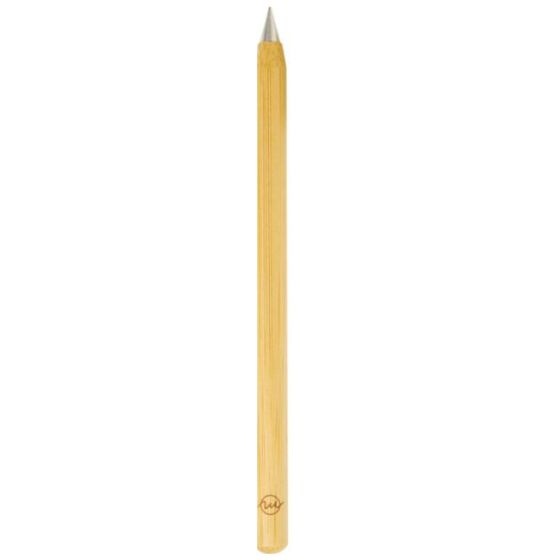 Logotrade promotional gift picture of: Perie bamboo inkless pen, natural