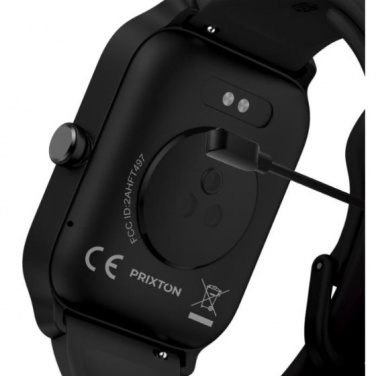 Logo trade promotional product photo of: Prixton Alexa SWB29 smartwatch, black
