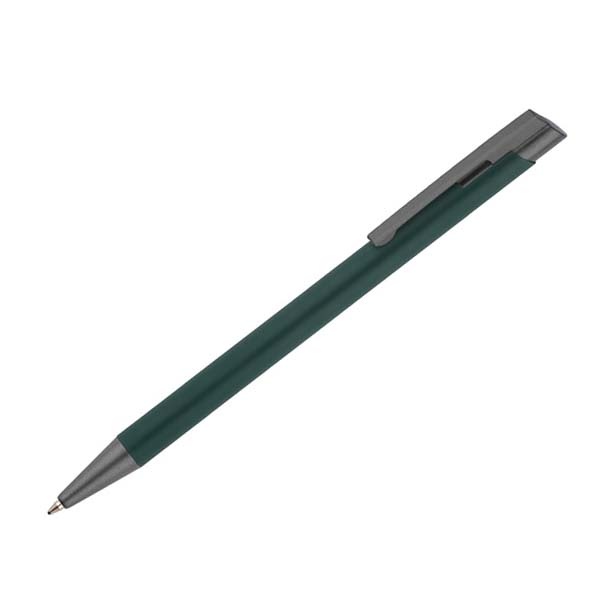 Logo trade promotional product photo of: Soft touch ballpen Optima, green