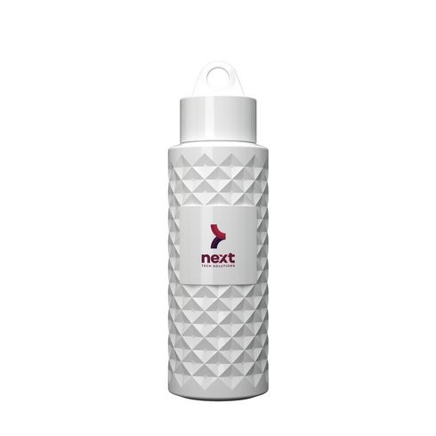 Logotrade promotional product picture of: Nairobi Bottle 0.5L, white