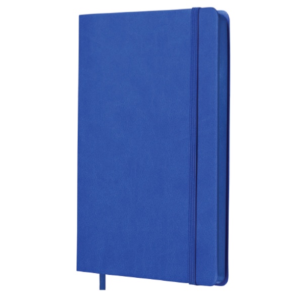 Logotrade promotional merchandise picture of: Grid notebook Shady GRS A5, blue