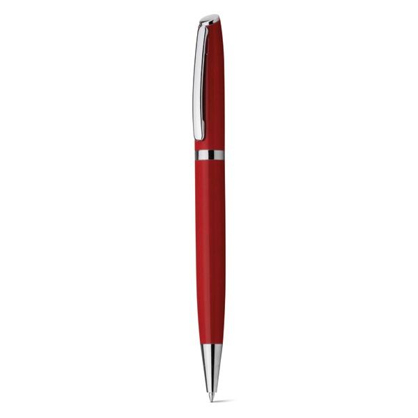 Logo trade promotional merchandise picture of: Ball pen Lando, red