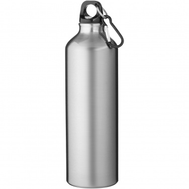 Logo trade promotional merchandise picture of: Oregon 770 ml aluminium water bottle with carabiner