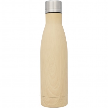 Logotrade promotional merchandise picture of: Vasa 500 ml wood-look copper vacuum insulated bottle