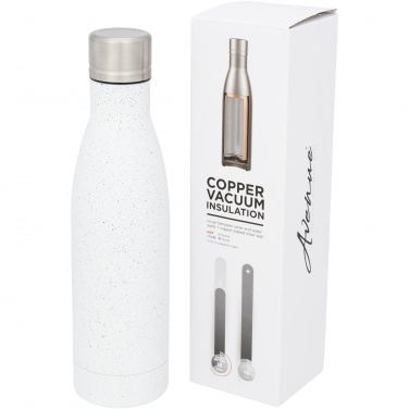 Logo trade business gift photo of: Vasa 500 ml speckled copper vacuum insulated bottle