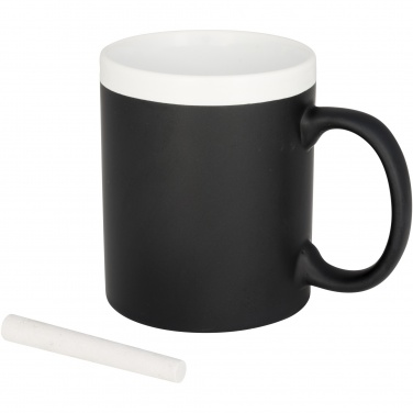 Logotrade promotional gift image of: Chalk-write 330 ml ceramic mug