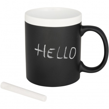 Logotrade promotional giveaway picture of: Chalk-write 330 ml ceramic mug