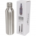 Thor 510 ml copper vacuum insulated water bottle, Silver