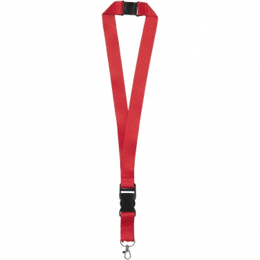 Logotrade promotional item image of: Yogi lanyard detachable buckle break-away closure