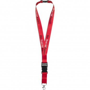 Logo trade promotional items picture of: Yogi lanyard detachable buckle break-away closure