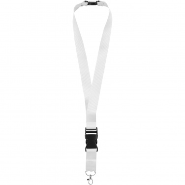 Logotrade promotional product image of: Yogi lanyard detachable buckle break-away closure