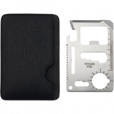 Logo trade corporate gift photo of: Saki 15-function pocket tool card