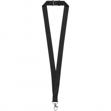 Logo trade promotional gifts image of: Lago lanyard with break-away closure