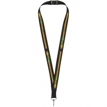 Logo trade promotional giveaways picture of: Lago lanyard with break-away closure