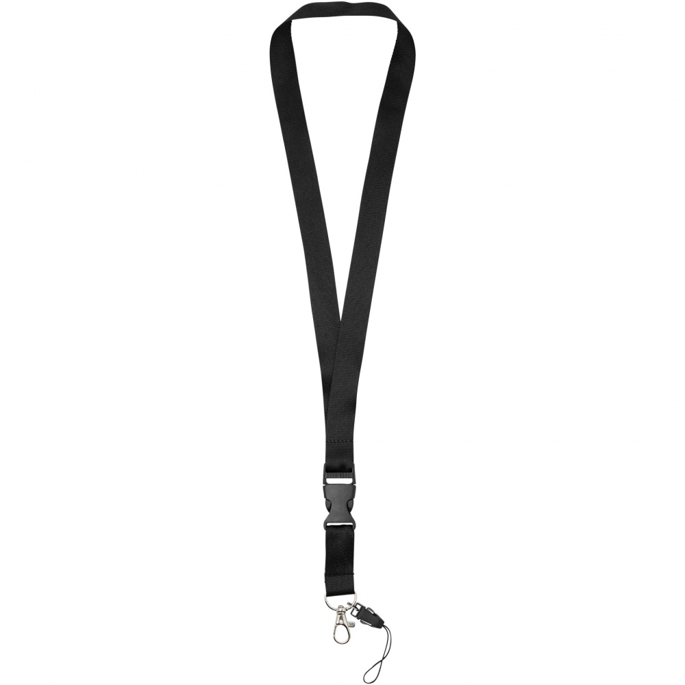 Logotrade corporate gift picture of: Sagan phone holder lanyard with detachable buckle