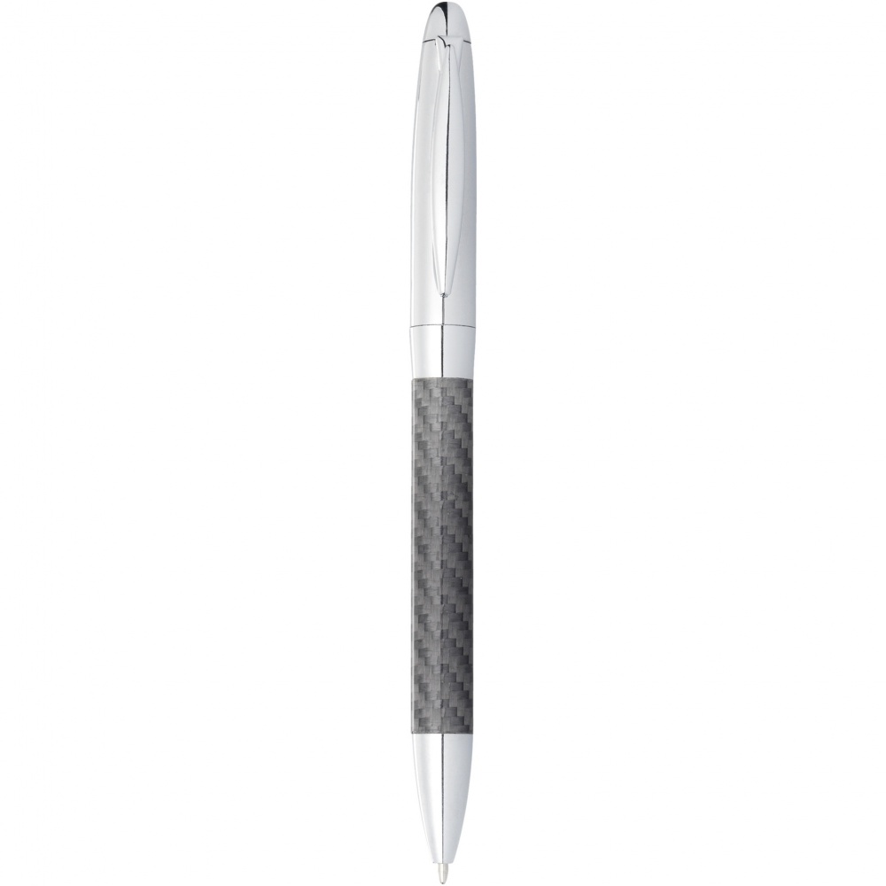 Logotrade promotional item image of: Winona ballpoint pen with carbon fibre details