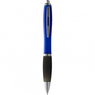 Logotrade promotional giveaway picture of: Nash ballpoint pen coloured barrel and black grip