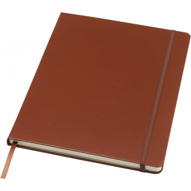 Logo trade business gifts image of: Executive A4 hard cover notebook