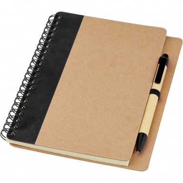 Logo trade promotional gifts picture of: Priestly recycled notebook with pen