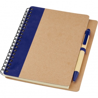 Logotrade promotional gift picture of: Priestly recycled notebook with pen