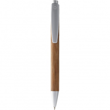 Logo trade promotional items picture of: Borneo bamboo ballpoint pen