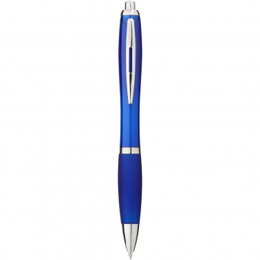 Logotrade promotional items photo of: Nash ballpoint pen with coloured barrel and grip