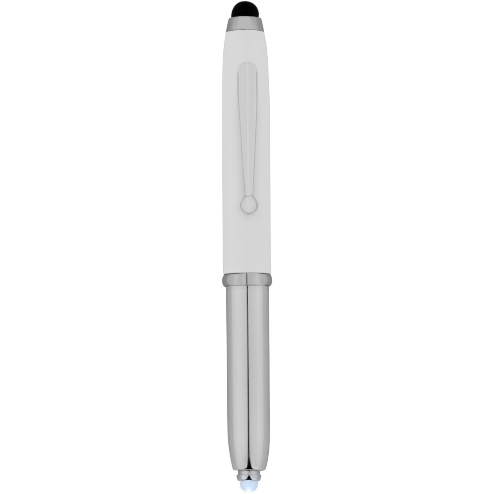 Logotrade corporate gift image of: Xenon stylus ballpoint pen with LED light