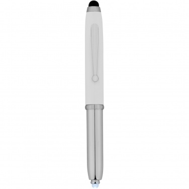 Logotrade business gift image of: Xenon stylus ballpoint pen with LED light