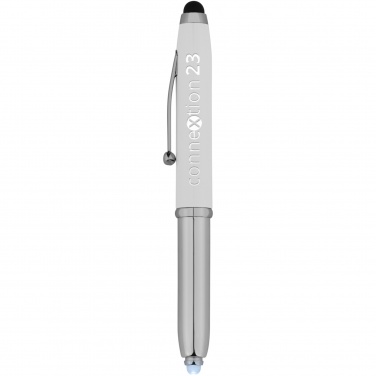 Logotrade promotional giveaway picture of: Xenon stylus ballpoint pen with LED light