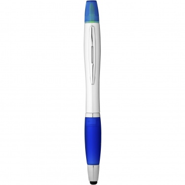 Logo trade promotional gifts picture of: Nash stylus ballpoint pen and highlighter