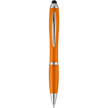 Logotrade advertising product picture of: Nash stylus ballpoint pen with coloured grip