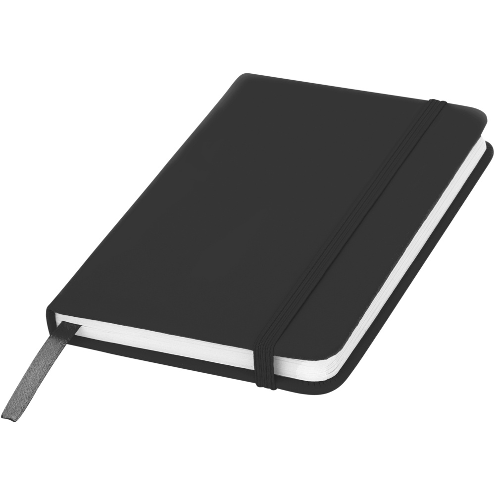 Logo trade promotional merchandise image of: Spectrum A6 hard cover notebook