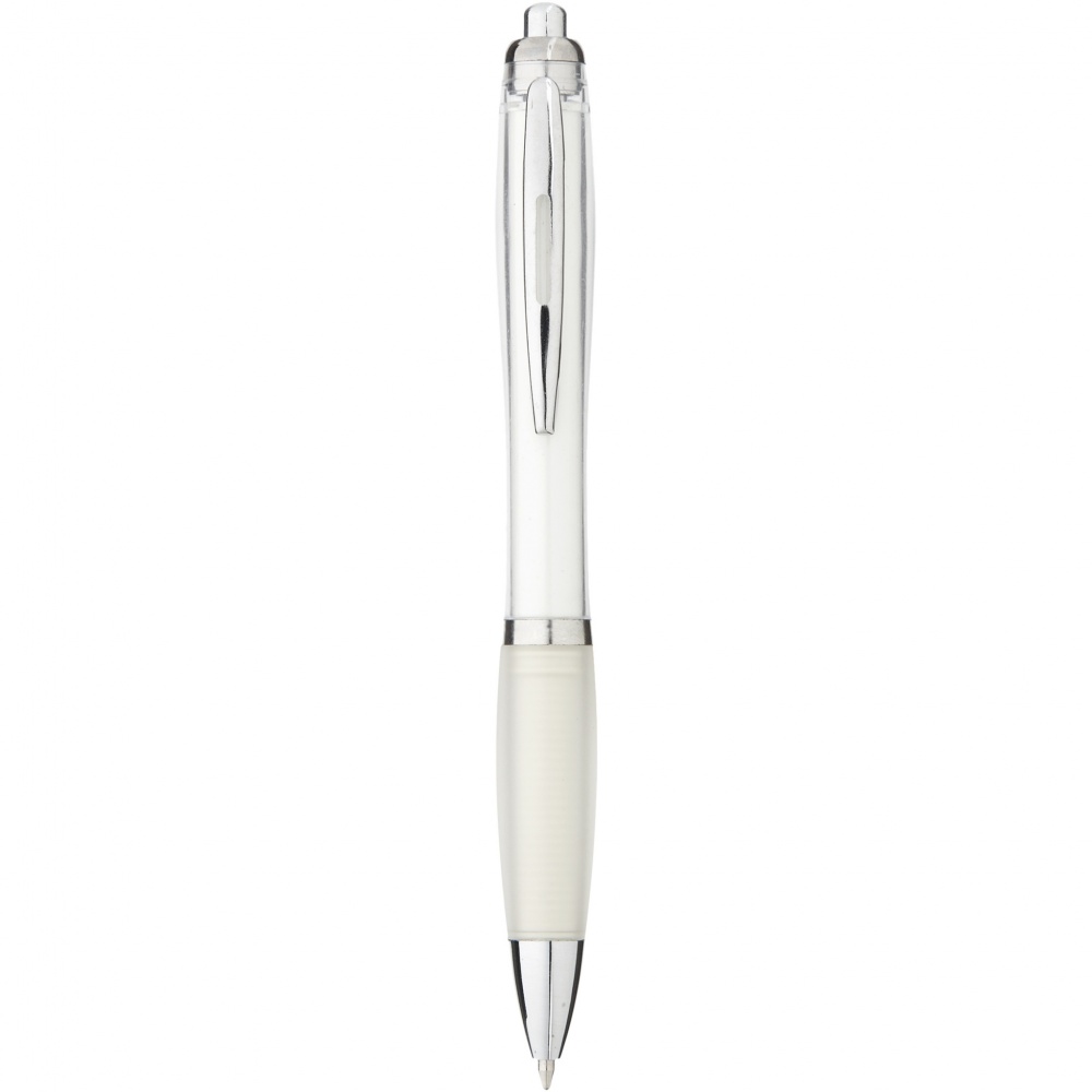 Logotrade promotional gift image of: Nash ballpoint pen coloured barrel and grip